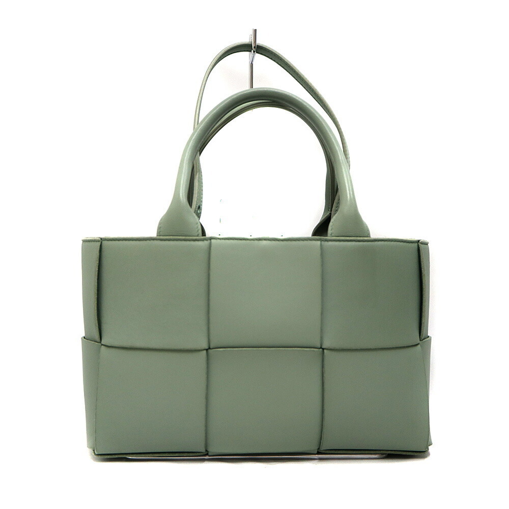 Bottega Veneta Arco Tote Leather Green